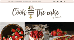 Desktop Screenshot of cookthecake.com